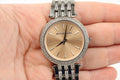 Michael Kors Darci Orange Dial Silver Stainless Steel Strap Watch for Women - MK3218