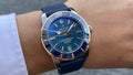 Breitling Superocean Heritage B20 Automatic 42 Blue Dial Blue Mesh Bracelet Watch for Men - UB2010161C1S1