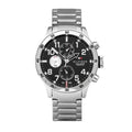 Tommy Hilfiger Cool Sport Multifunction Black Dial Silver Steel Strap Watch for Men - 1791141