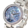 Coach Park Blue Mother of Pearl Dial Silver Steel Strap Watch for Women - 14503224