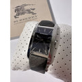 Burberry The Pioneer Black Dial Black Leather Strap Watch for Women - BU9505