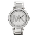 Michael Kors Parker Silver Dial Silver Steel Strap Watch for Women - MK5925