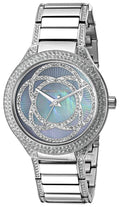 Michael Kors Kerry Mother of Pearl Dial Silver Strap Watch for Women - MK3480