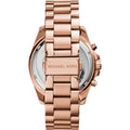 Michael Kors Bradshaw Rose Gold Dial Rose Gold Steel Strap Watch for Women - MK5503