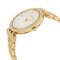 Michael Kors Darci Mother of Pearl Dial Gold Steel Strap Watch for Women - MK3219