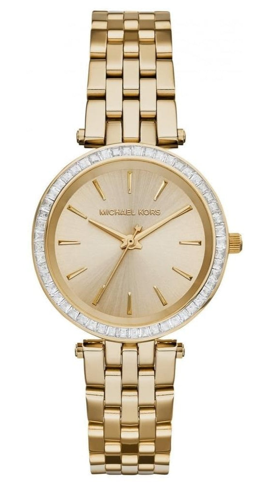 Michael Kors Darci Gold Dial Gold Steel Strap Watch for Women - MK3365
