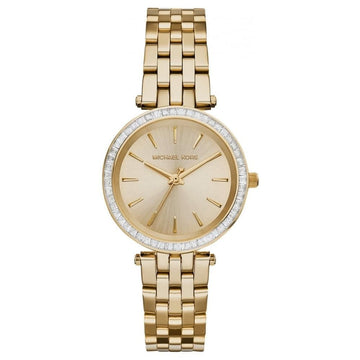 Michael Kors Darci Gold Dial Gold Steel Strap Watch for Women - MK3365