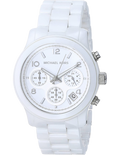 Michael Kors Runway White Dial White Steel Strap Watch for Women - MK5188