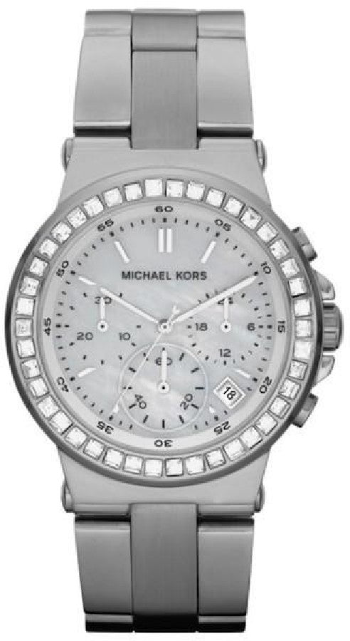 Michael Kors Dylan Silver Dial Silver Steel Strap Watch for Women - MK5585