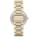 Michael Kors Skylar Gold Dial Gold Steel Strap Watch for Women - MK5867