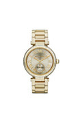 Michael Kors Skylar Gold Dial Gold Steel Strap Watch for Women - MK5867