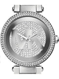 Michael Kors Parker Silver Dial Silver Steel Strap Watch for Women - MK5925