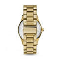 Michael Kors Layton Chronograph Gold Dial Gold Steel Strap Watch for Women - MK5959