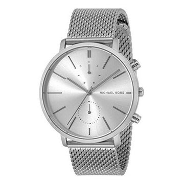 Michael Kors Jaryn Silver Dial Silver Mesh Bracelet Watch for Men - MK8541