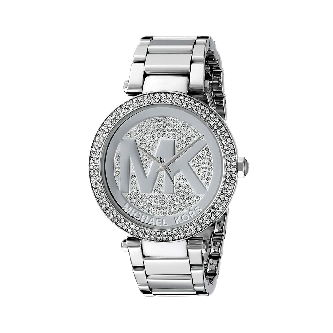 Michael Kors Parker Silver Dial Silver Steel Strap Watch for Women - MK5925