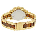 Michael Kors Ritz Gold Dial Two Tone Steel Strap Watch for Women - MK6322