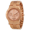 Michael Kors Dylan Rose Gold Dial Rose Gold Steel Strap Watch for Women - MK5314