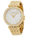 Michael Kors Darci Mother of Pearl Dial Gold Steel Strap Watch for Women - MK3219