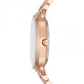 Michael Kors Runway Chronograph Rose Gold Dial Rose Gold Steel Strap Watch for Women - MK5430