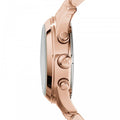 Michael Kors Runway Chronograph Rose Gold Dial Rose Gold Steel Strap Watch for Women - MK5430