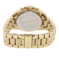 Michael Kors Bradshaw Brown Dial Gold Steel Strap Watch for Women - MK5502