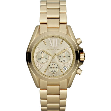 Michael Kors Bradshaw Gold Dial Gold Steel Strap Watch for Women - MK5798