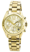 Michael Kors Bradshaw Gold Dial Gold Steel Strap Watch for Women - MK5798