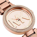 Michael Kors Parker Rose Gold Dial Rose Gold Steel Strap Watch for Women - MK5865