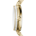 Michael Kors Skylar Gold Dial Gold Steel Strap Watch for Women - MK5867