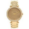 Michael Kors Parker Gold Mother of Pearl Dial Gold Steel Strap Watch for Women - MK6425