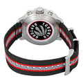 Tissot Quickster Chronograph NBA Toronto Raptors White Dial Two Tone NATO Strap Watch for Men - T095.417.17.037.16