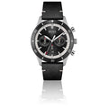 Hugo Boss Chronograph Black Dial Black Leather Strap Watch for Men - 1513864