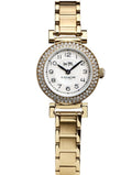 Coach Madison White Dial Gold Steel Strap Watch for Women - 14502403