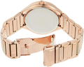 Michael Kors Bryn Rose Gold Dial Two Tone Steel Strap Watch for Women - MK6135