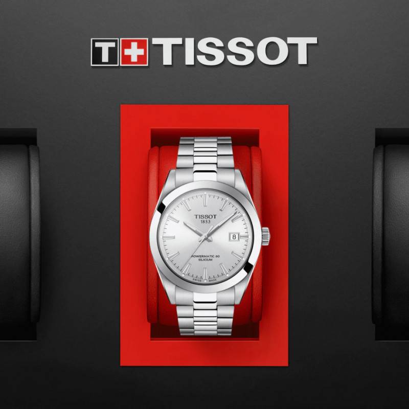 Tissot Gentleman Powermatic 80 Silicium Watch For Men - T127.407.11.031.00