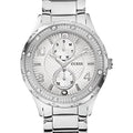 Guess Siren White Dial Silver Steel Strap Watch for Women - W0442L1