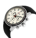 Guess Fuel Multifunction White Dial Black Rubber Strap Watch for Men - W0802G1