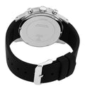 Guess Fuel Multifunction White Dial Black Rubber Strap Watch for Men - W0802G1