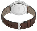 Hugo Boss Attitude White Dial Brown Leather Strap Watch for Men - 1513609