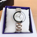 Movado Bold Silver Dial Silver Steel Strap Watch For Women - 3600381