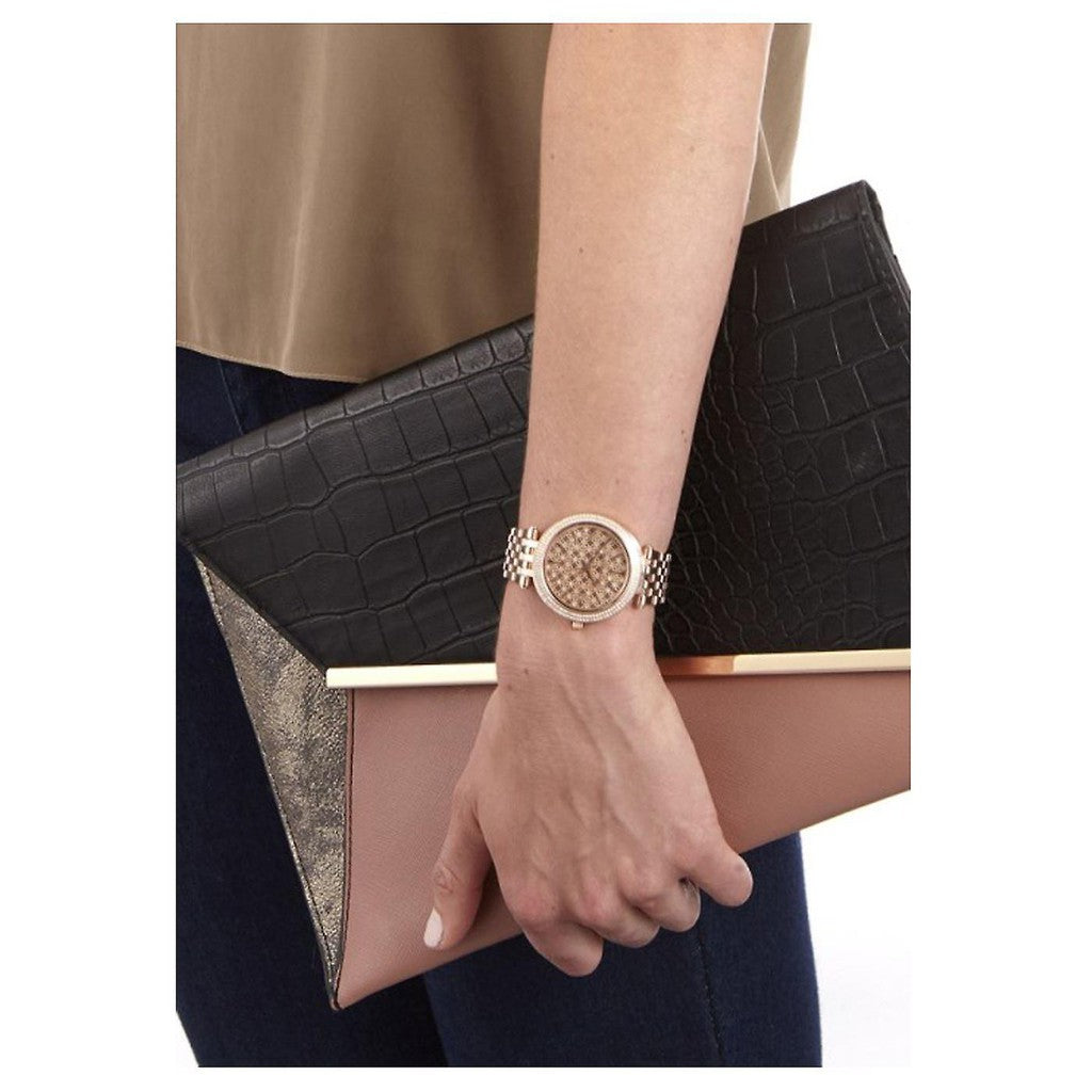 Michael Kors Darcy Rose Gold Dial Rose Gold Steel Strap Watch for Women - MK3399