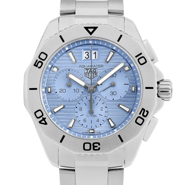 Tag Heuer Aquaracer Professional 200 Date Blue Dial Silver Steel Strap Watch for Men - CBP1112.BA0627