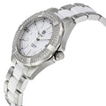 Tag Heuer Aquaracer 35mm Diamond White Dial Two Tone Steel Strap Watch for Women - WAY131F.BA0914