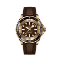 Breitling Superocean Automatic 44 Brown Dial Brown Rubber Strap Watch for Men - N17376201Q1S1