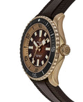 Breitling Superocean Automatic 44 Brown Dial Brown Rubber Strap Watch for Men - N17376201Q1S1