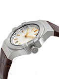 Maserati Potenza Silver Dial Brown Leather Strap Watch For Women - R8851108506