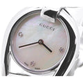 Gucci Horsebit Collection Diamonds Mother of Pearl Dial Silver Steel Strap Watch For Women - YA139506