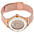 Swarovski Octea Nova Grey Dial Rose Gold Mesh Bracelet Watch for Women - 5451634