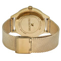 Swarovski Octea Nova Silver Dial Gold Mesh Bracelet Watch for Women - 5430417