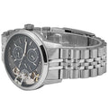 Fossil Townsman Multifunction Black Dial Silver Steel Strap Watch for Men - ME1135